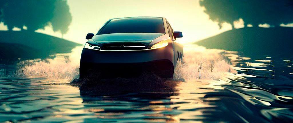 Cómo actuar en caso de verse atrapado en una riada mientras conduces