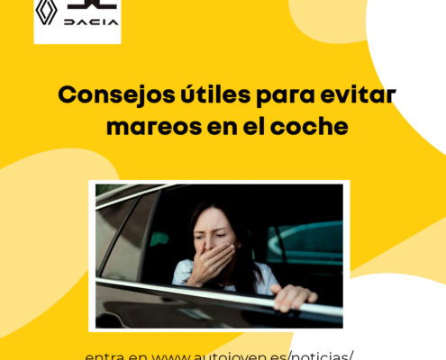 Consejos útiles para evitar mareos en el coche